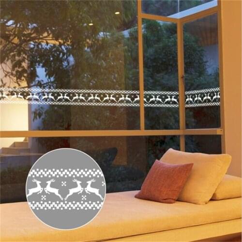 10M Self adhesive PVC Waterproof Wallpaper Border Stickers Waist Line Decorative Wall Sticker Home Decor Christmas Decoration