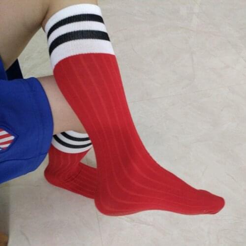TJ-TingJun 5 Color Kids Boy Sport Baseball Football Soccer Play Long Socks bottoming Socks Hockey Student Soccer stocking
