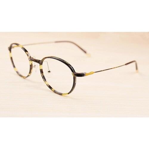 Trend Round Plastic Titanium Frame Blu Light Blocking Ultralight Reading Glasses Men Women+1.0 +1.5 +1.75 +2.0 +2.5 +3 +3.5 +4