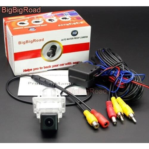 BigBigRoad For Mercedes Benz E Class E200 E230 E250 W204 C180 C200 C280 C300 W212 Car HD Rear View Camera Auto Backup Monitor