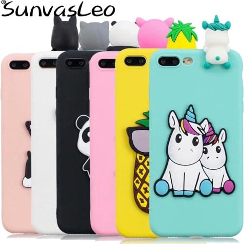 For Samsung Galaxy S21 / S21 Plus / S21 Ultra 3D Cute Cartoon Animal Soft TPU Case Phone Back Cover Shell Skin Dog Panda Unicorn