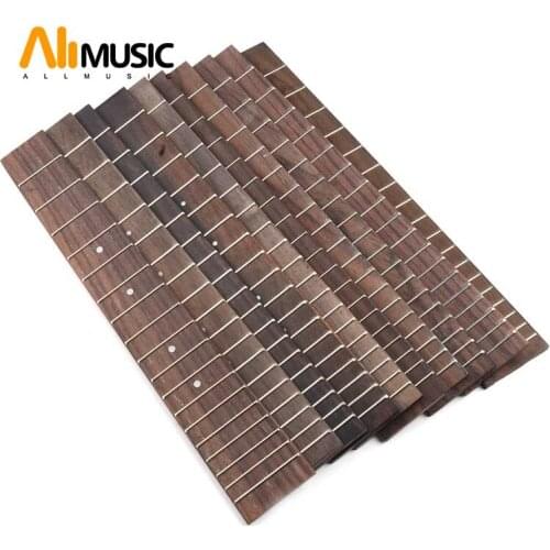 1pcs/10pcs Rosewood Ukulele Fingerboard for 26 Ukulele with 3mm Dot 18 Fret Rosewood UK Fretboard Ukulele Parts