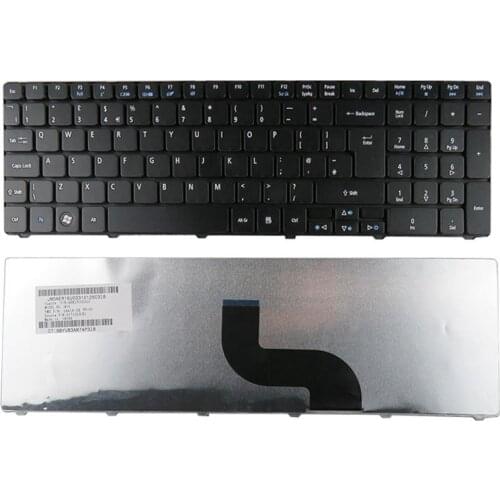 GZEELE UK laptop keyboard FOR Acer Aspire 5738Z 5738G 5738ZG 5810 5810T 5810TG 5810TZ KBI170A055 NSK-AL00U V104730AK1