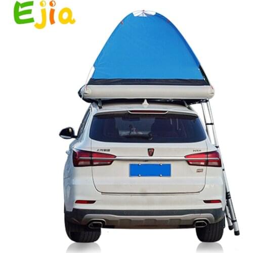 Commercial Waterproof Car Roof Top Tent Glamping Portable 2- 3 Person Inflatable Tent For Outdoor Camping Fishing