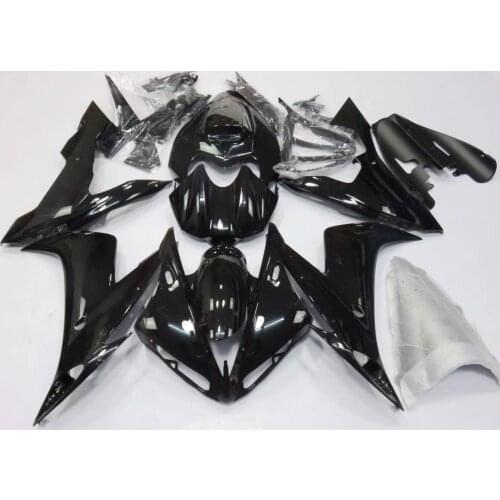 2021 WHSC Motorcycle Fairing Kit For YAMAHA R1 2005 Black