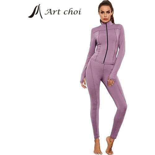 Women Vital Seamless Set Gym Clothing Fitness Leggings + Zipper Shirts Sport Suit Women Long Sleeve Tracksuit Active Wear