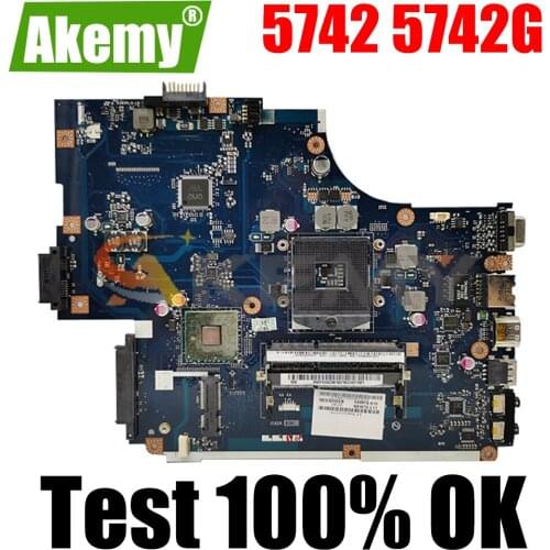 AKEMY NEW70 LA-5892P For ACER Aspire 5742 5742G Laptop Motherboard MBWJU02001 Mainboard