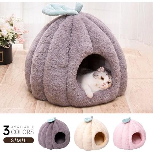 Warm Winter Pet Washable Mat, Winter Detachable Cat Bed House Dog Sleeping Mat, Puppy House Soft Plush Pet Bed