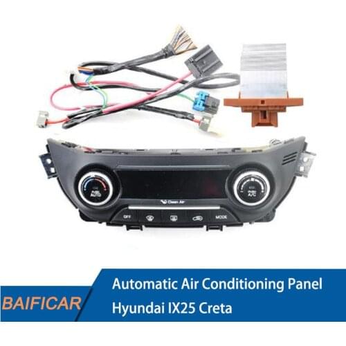 Baificar Brand New Genuine Upgrade Heater Control AC Switch Automatic Air Conditioning Panel Assembly Kit For Hyundai IX25 Creta
