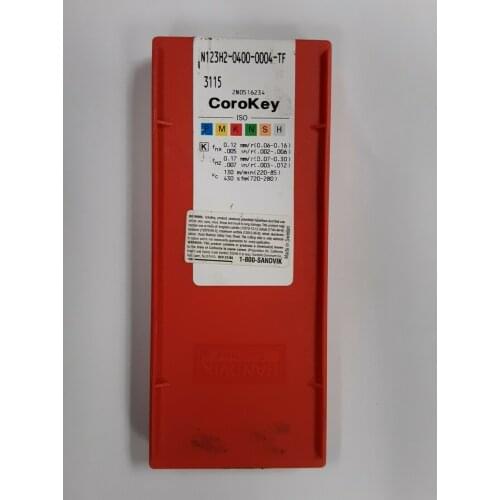 ORIGINAL 10PCS CARBIDE INSERT N123H2-0400-0004-TF3115