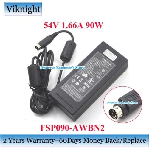 Genuine FSP090-AWBN2 54V 1.66A 90W AC Laptop Adapter For FSP FSP090-DMBC1 9NA0903501 9NA0903503 LGS116P LGS308 LGS308P Charger