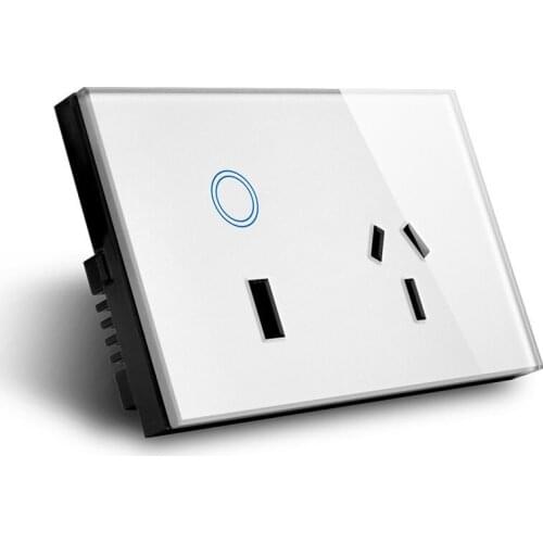 WIFI Smart Wall Socket AU Electrical Plug Outlet USB Port Power Touch Switch Wireless Homekit Remote Work with Alexa Google Home