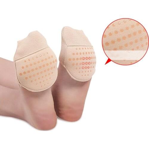 Forefoot Pad Insoles For Shoes Women Breathable Silicone Non-slip High Heel Insole Forefoot Inserts Invisible Anti-pain Foot Pad