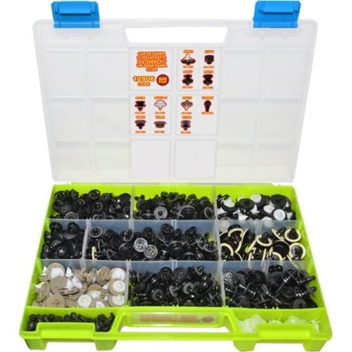 Clip Set Bag VW Grup2 545 parts + Car fastener for-Push Pin-Trim Rivet