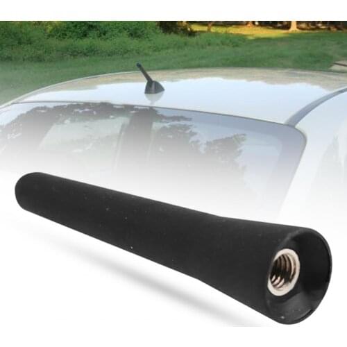 Universal Car Antenna AM/FM Input 2.5Inch Small Short Radio Signals Car Aerial for Vehicles Car Accessories