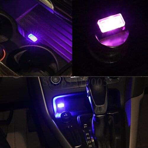 USB LED Light Car Atmosphere Decorative Lamp Accessories For Mercedes Benz GLA X156 GLK X204 GL X164 X166 ML W163 W164 W166 W251