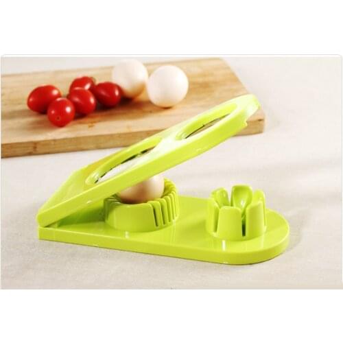 Zeegle Creative Boiled Egg Slicer Portable Boiled Egg Section Cutter Noverty Mushroom Tomato Cutter Kitchen Good Helper