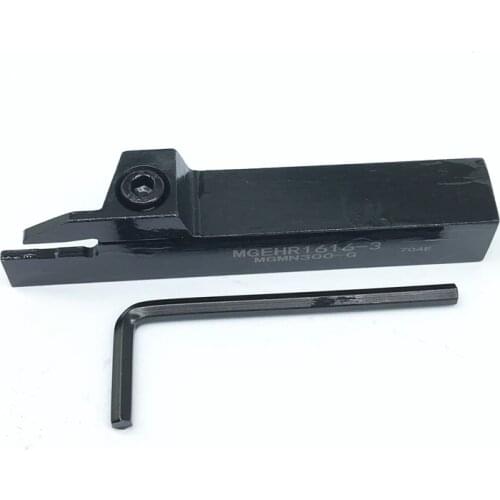 1pcs MGEHR2020 MGEHR1616-2 MGEHR1616-3 MGEHR1616-4 MGEHR1616-1.5 External Grooving Turning Lathe Bar Tool Holder Set