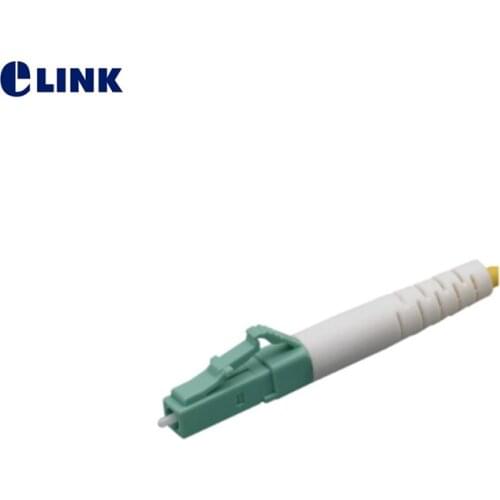 1000pcs LC connector KITS 4.0mm without ferrule SM MM OM3 4.0mm ftth LC Simplex fiber optic connector accessories LC parts ELINK