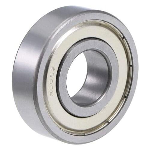 6305RS 6305ZZ Deep Groove Ball Bearing Single Sealed 25mm x 62mm x 17mm Bearing Steel Bearings (Pack of 1)
