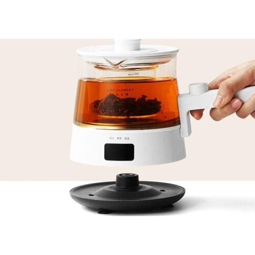 220V Electric Teapot Automatic Kettle Boiled Tea Pot Tea Meker with Filter Health Preserving Pot Adjustable Temperature 500ml
