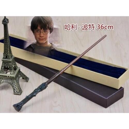Harri Metal Core Hermione Granger Magic Wand Potter Quality Gift Box Packing Model Toys for Children Birthday Gift