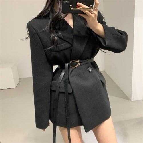 HziriP Women's Coats With A Belt