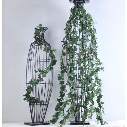 180cm Artificial of 1.8m Ivy Simulation Plant Green Plants Hanging Ivy Leaves Flowers Vine Home Garden Wall Party Decoration