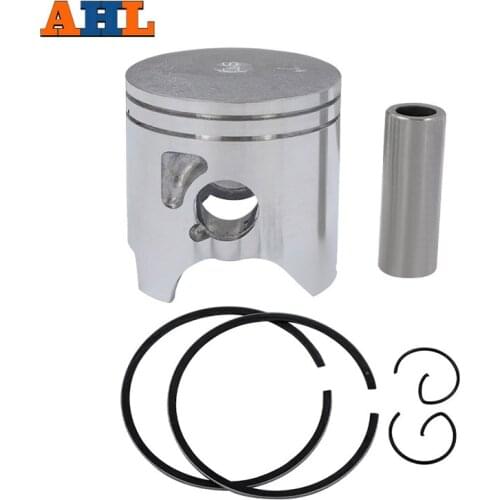 AHL Motorcycle Bore Size STD +50 56mm 56.5mm Piston & Piston Ring & Clip Kit For YAMAHA TZR250 TZR 250 1KT