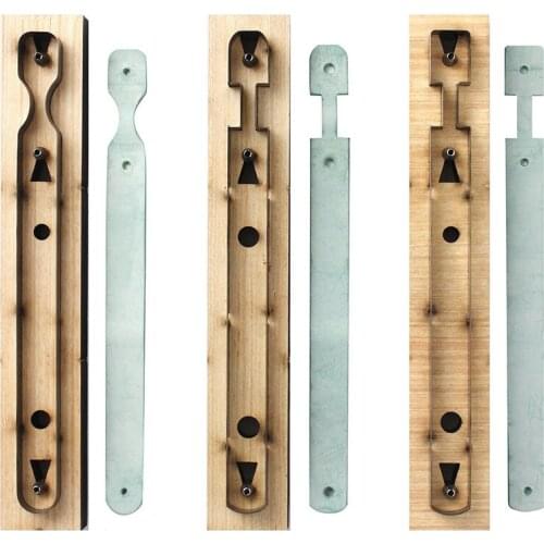 Creative Keychain Wooden Punching Die Handcraft Pendant Template Key Chain Stencil DIY Leather Tool Cutting Mould