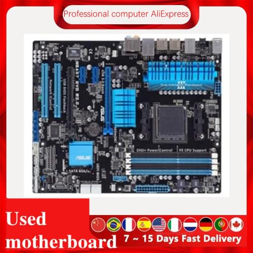 For ASUS M5A97 EVO R2.0 Motherboard Socket AM3+ DDR3 32GB For AMD 970 FX Original Desktop Mainboard SATA III Used Mainboard
