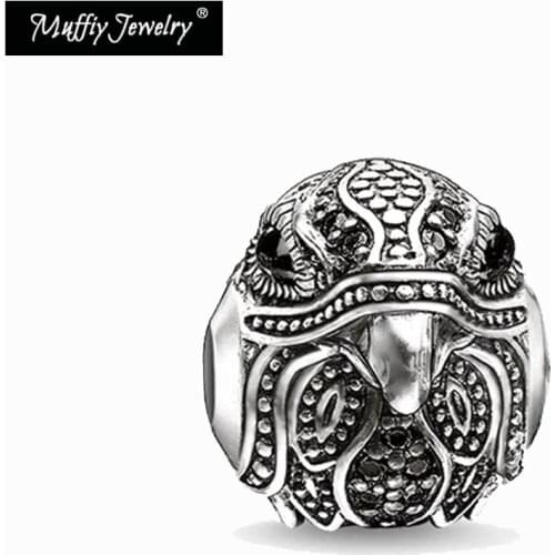 Charm Beads Eagle,Karma Europe 2017 Brand New Good 5mm Hole Women Men Trendy Jewelry Fit Key Necklace Bracelet Earring