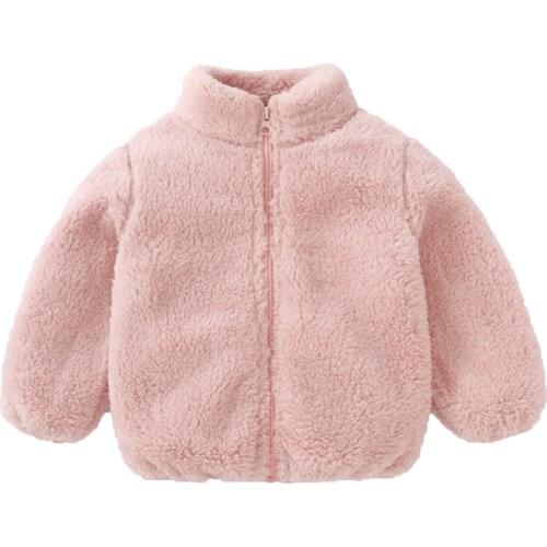 Toddler Infant Baby Girls Boys Coat Tops Korean Fashion Solid Color Surcoat Jacket Coats Baby Clothing Sukienki Dla Dzieci