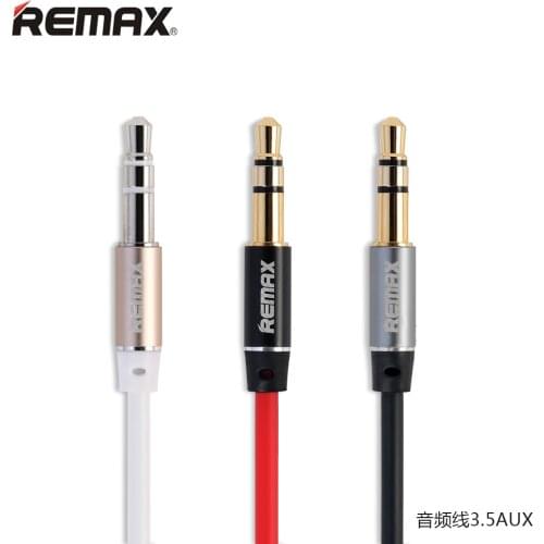 REMAX 3.5mm AUX RM-L100 audio conversion cable 1 m portable headphone cable suitable for mobile phones and cars