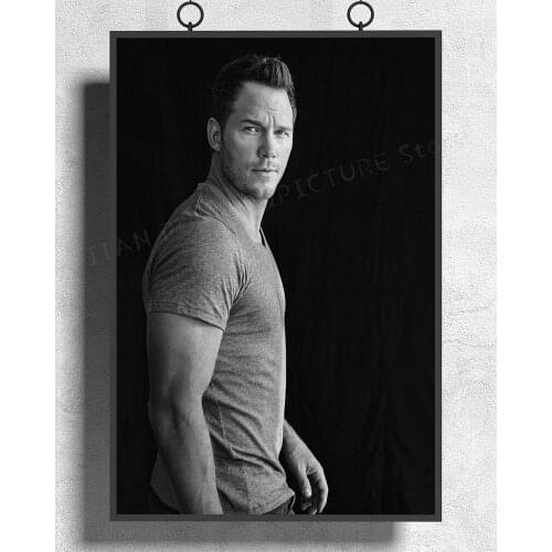 H391 Silk Poster Home Decoration Chris Pratt Actor Star 01 Wall Art Christmas Gift