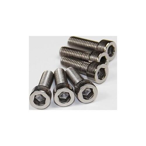 5pcs 4-40 titanium allen screw hexagon socket head cap screws TA2 bolts cup column bolt Ti Fastener UNC