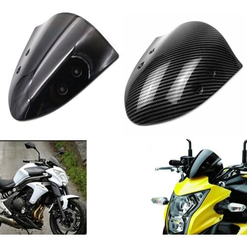 1pc Motorcycle Windshield WindScreen Wind Deflector Wind Shutter front glass For Kawasaki ER-6N Ninja650 ER6N 2012 2013 2014