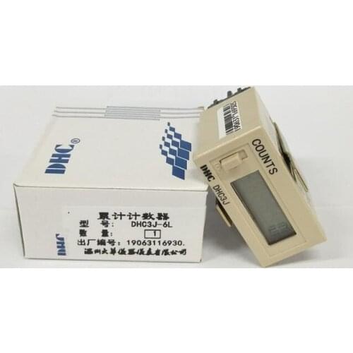 Wenzhou Dahua cumulative counter DHC3J-6L DHC3J-6VL DHC3J-6AL terminal / panel reset 6 bits