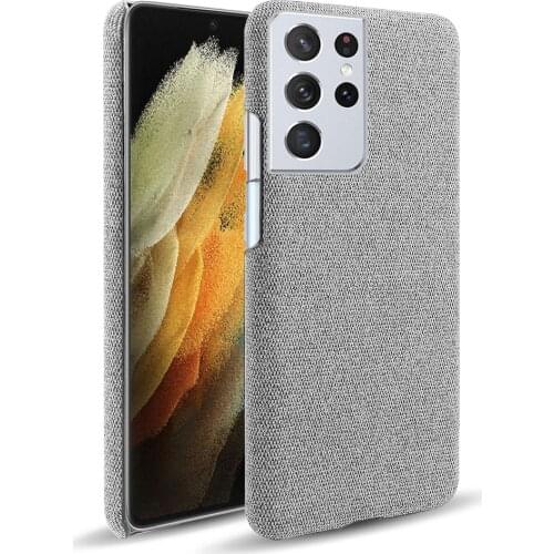 Suitable for Samsung s21 ultra mobile phone case simple Galaxy s21 ultra solid color cloth pattern protective shell anti-fall