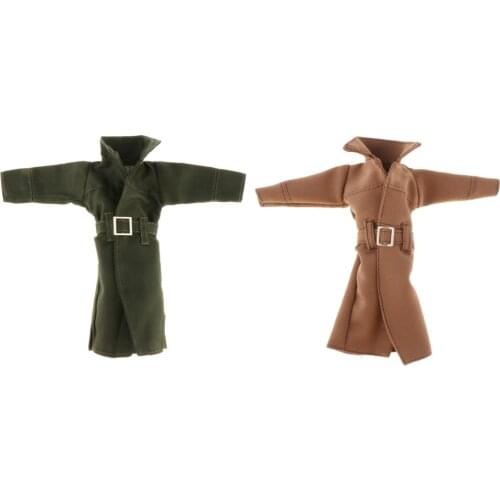 Costume 1/6 Female Figure Coat Windbreaker Suitable for HT 12