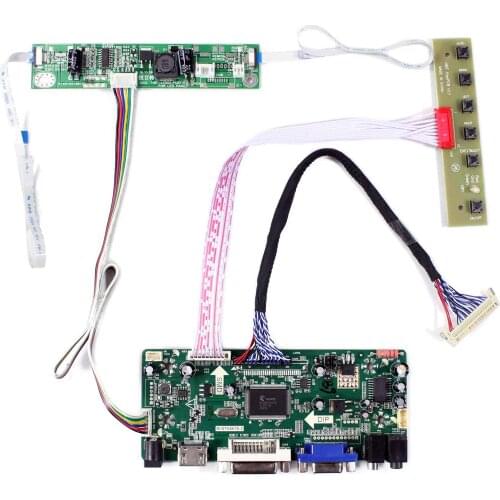 1920x1080 Resolution LCD Controller HD MI DVI VGA AUDIO LCD Controller Board M.NT68676 MT215DW01 V1 Inverter Board