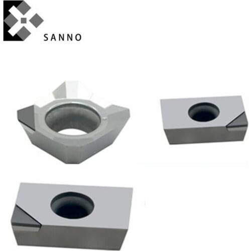 Free shipping! High quality SEHT120402 / SEHT120404 / SEHT120408 PCD cnc carbide turning inserts