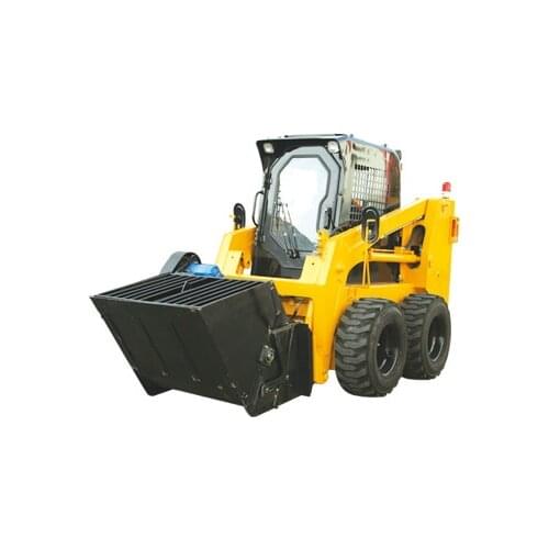 SYNBON SY45 700kg 4 Wheel Loading Hydraulic Mini Skid Steer Backhoe Loader