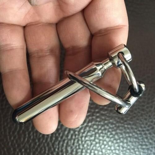70*10mm urethral dilators urethral plug stainless steel horse eye thorn toys urethral plug,male urethral dilator,dilataciones