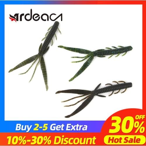 Ardea Soft Lures 103mm 3.8g Silicone Bait Artificial simulation Wobblers Bass Worm Carp jigging Baitfishing Baitfishing