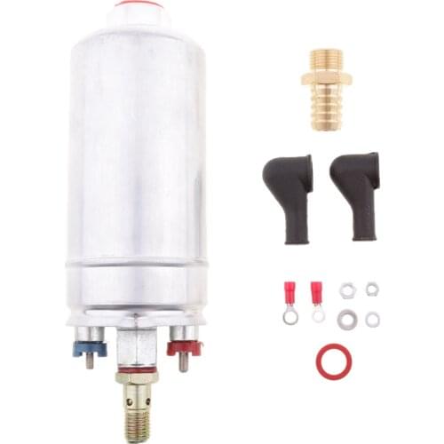 Auto Car 255LPH High Pressure External Inline FUEL PUMP with Kits