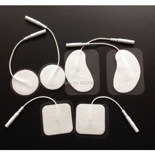 DHL Free Shipping Mix Style 2000pcs/lot (1000 PAIRS) Tens Electrode Pads for Slimming Massage Digital Therapy Machine Massager