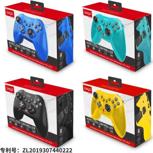 Ipega PG-SW020 Triangle Switch Bluetooth Wireless Game Controller With Six-axis Dual Motor Vibration Burst Function Cyanl