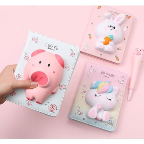 11*16CM Size Notebook The Cover Is A Decompression Toy Creative Notebook Drawing Exquisite The Best Gift For Children