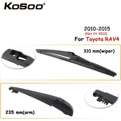KOSOO Auto Rear Car Wiper Blade For Toyota RAV4,310mm 2010-2015 Rear Window Windshield Wiper Blades Arm,Car Accessories Styling